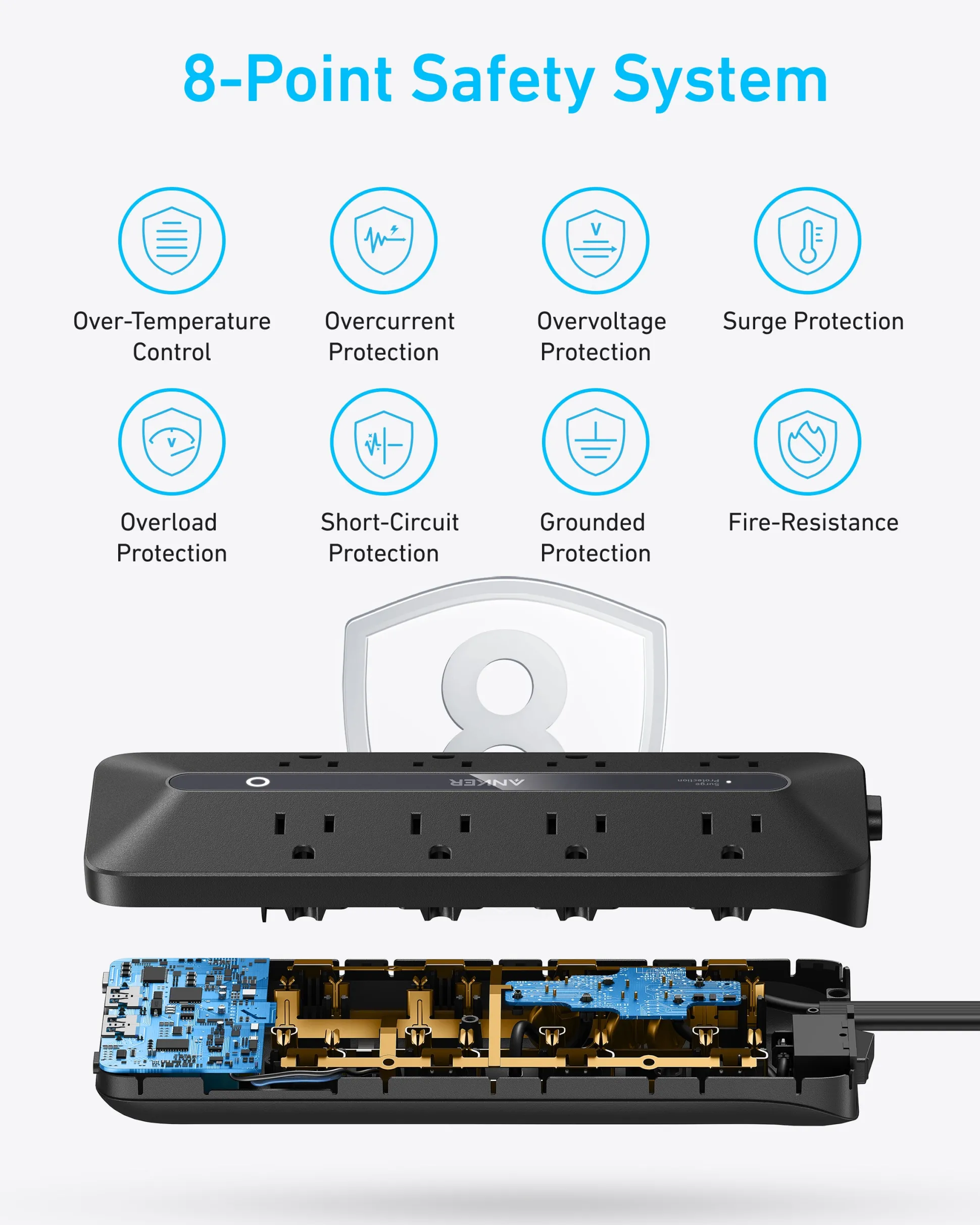 Anker USB Power Strip (12-in-1, 35W)