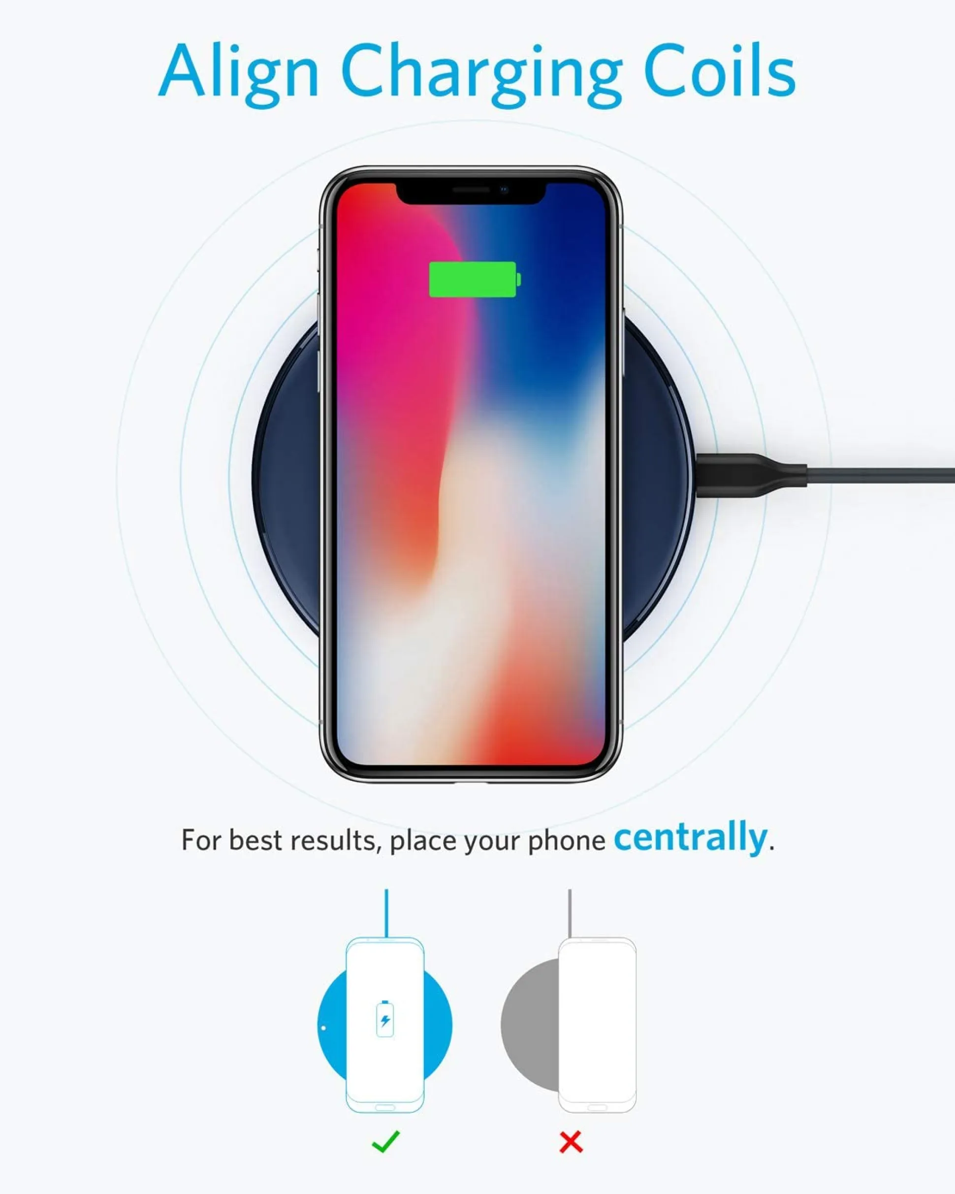 Anker 313 Wireless Charger (Pad)