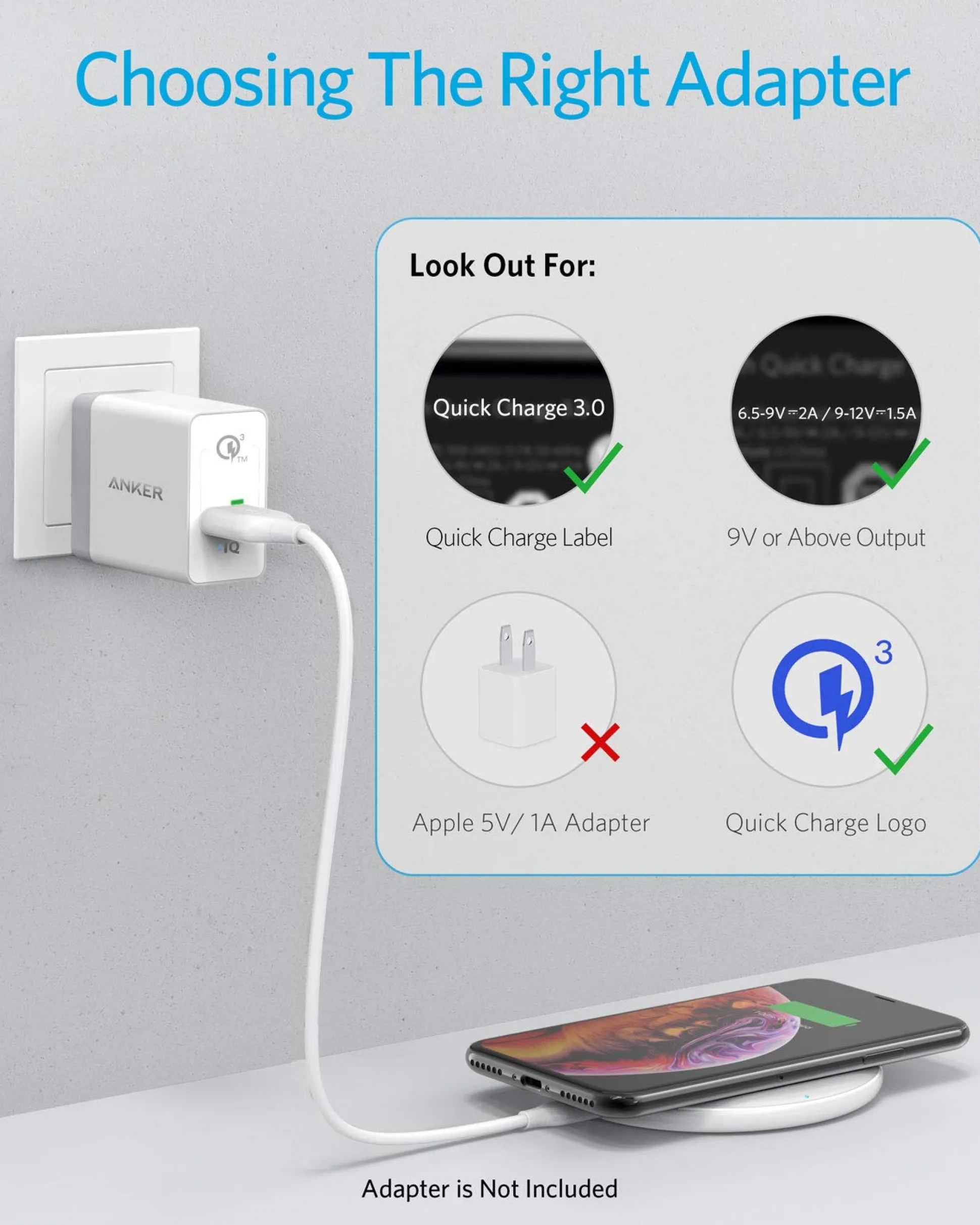 Anker 313 Wireless Charger (Pad)