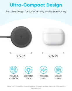 Anker Zolo Magnetic Wireless Charger (2-Pack)