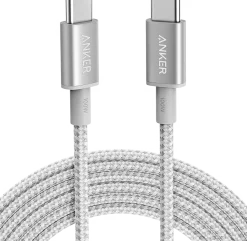 New Nylon USB-C to USB-C 100W Cable (10 ft)