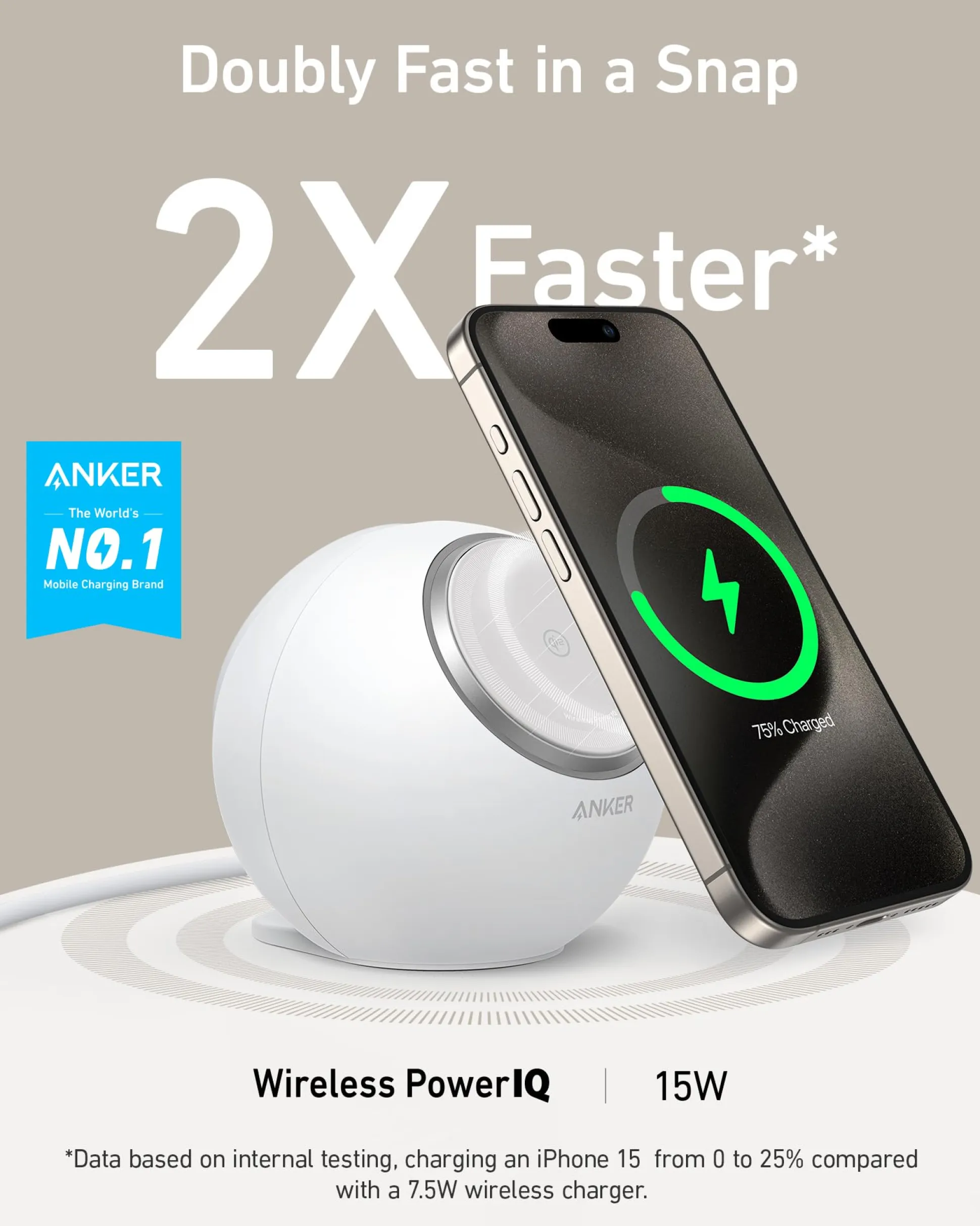 Refurbished Anker MagGo Magnetic Charging Station (8-in-1)