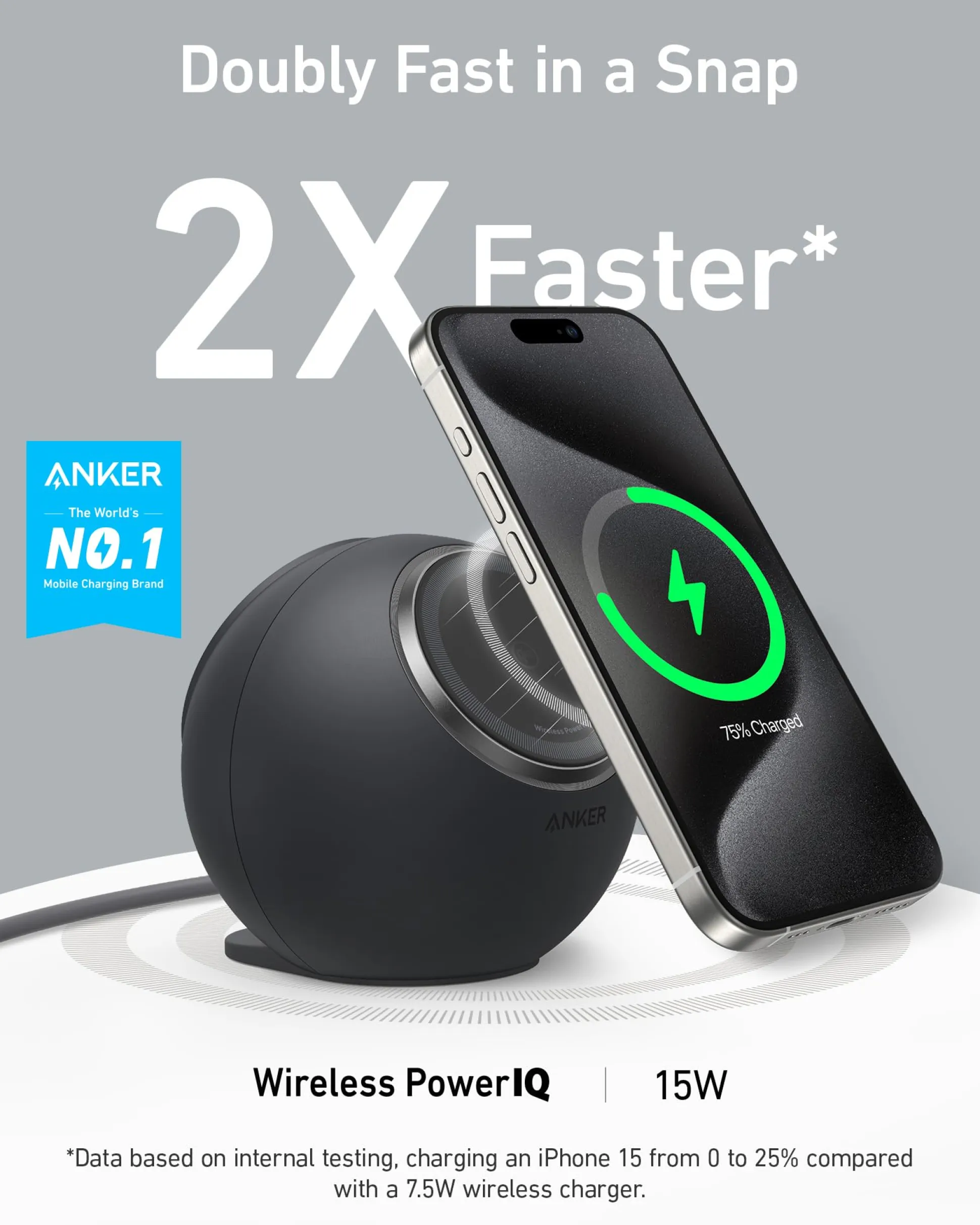 Refurbished Anker MagGo Magnetic Charging Station (8-in-1)