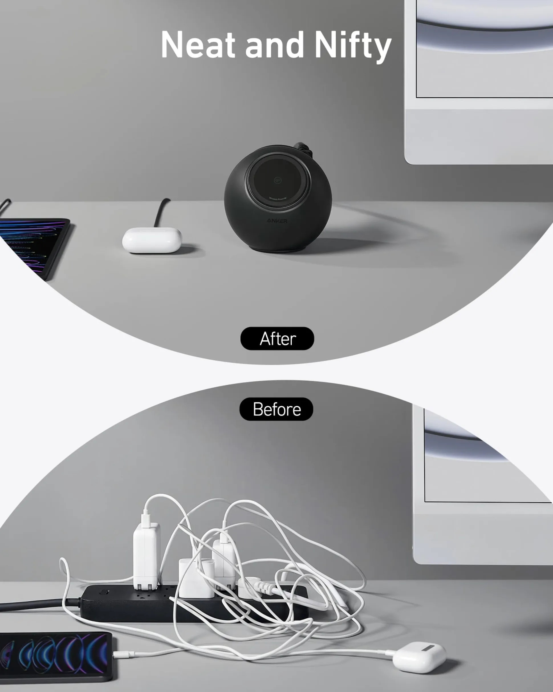 Refurbished Anker MagGo Magnetic Charging Station (8-in-1)