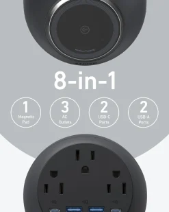 Refurbished Anker MagGo Magnetic Charging Station (8-in-1)