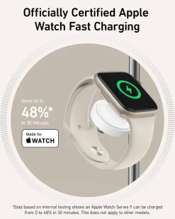 Refurbished Anker MagGo Wireless Charging Station (3-in-1 Stand)