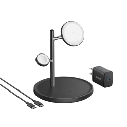 Refurbished Anker MagGo Wireless Charging Station (3-in-1 Stand)