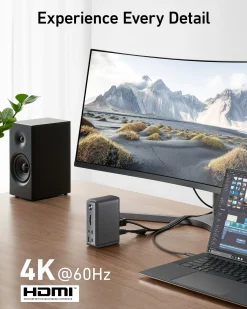 Refurbished Anker 575 USB-C Docking Station (13-in-1)
