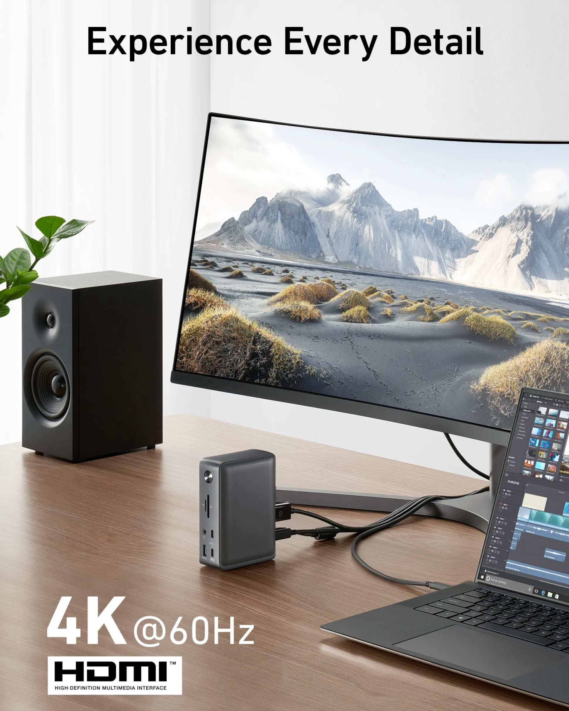 Refurbished Anker 575 USB-C Docking Station (13-in-1)