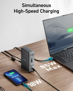 Refurbished Anker 575 USB-C Docking Station (13-in-1)