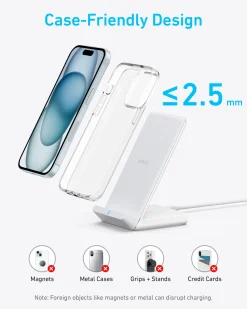 Refurbished Anker 313 Wireless Charger (Stand)