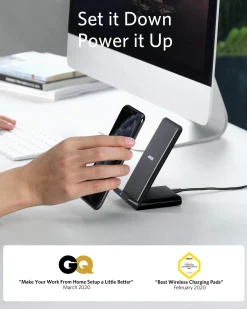 Refurbished Anker 313 Wireless Charger (Stand)